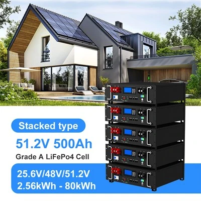 Solar Litium Battery Pack 51.2V 500AH 25KWH Server Rack Batterier